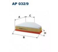 Воздушный фильтр FILTRON AP032/9 AP0329 FILTRON - купить в магазине запчастей по Украине
