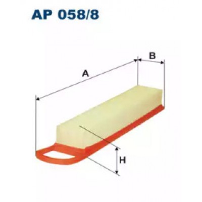 Воздушный фильтр AP0588 FILTRON - купить в магазине запчастей по Украине