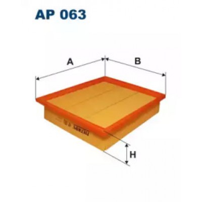 Воздушный фильтр AP063 FILTRON - купить в магазине запчастей по Украине