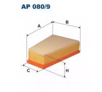 Воздушный фильтр FILTRON AP080/9 AP0809 FILTRON - купить в магазине запчастей по Украине