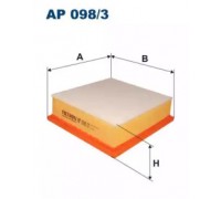 Воздушный фильтр FILTRON AP098/3 AP0983 FILTRON - купить в магазине запчастей по Украине