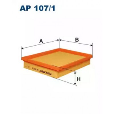 Воздушный фильтр AP1071 FILTRON - купити в магазині запчастин по Україні