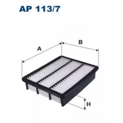 Воздушный фильтр AP1137 FILTRON - купить в магазине запчастей по Украине