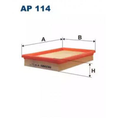 Воздушный фильтр AP114 FILTRON - купить в магазине запчастей по Украине