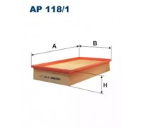 Воздушный фильтр FILTRON AP118/1 AP1181 FILTRON - купить в магазине запчастей по Украине