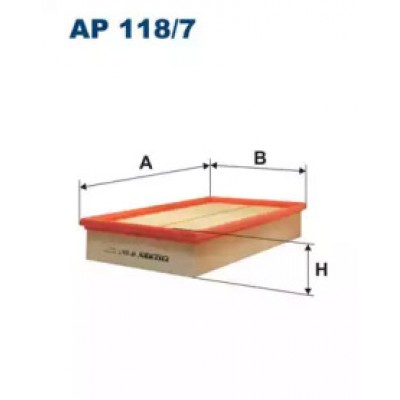 Воздушный фильтр AP1187 FILTRON - купить в магазине запчастей по Украине