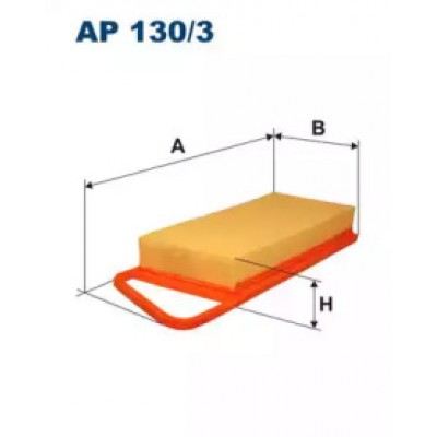 Воздушный фильтр AP1303 FILTRON - купить в магазине запчастей по Украине