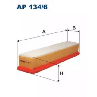 Воздушный фильтр AP1346 FILTRON - купить в магазине запчастей по Украине