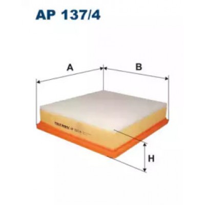 Воздушный фильтр AP1374 FILTRON - купить в магазине запчастей по Украине