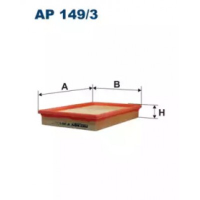 Воздушный фильтр AP1493 FILTRON - купить в магазине запчастей по Украине