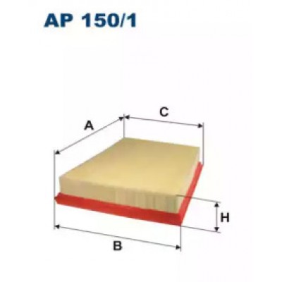 Воздушный фильтр AP1501 FILTRON - купить в магазине запчастей по Украине