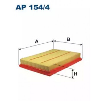 Воздушный фильтр AP1544 FILTRON - купить в магазине запчастей по Украине