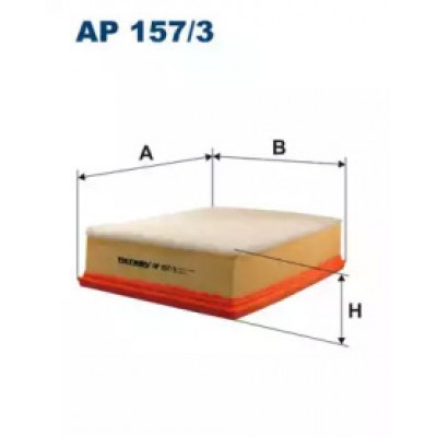 Воздушный фильтр AP1573 FILTRON - купить в магазине запчастей по Украине