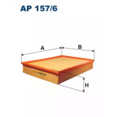 Воздушный фильтр AP1576 FILTRON - купить в магазине запчастей по Украине