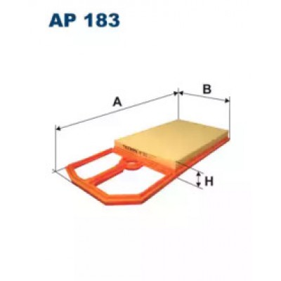 Воздушный фильтр AP183 FILTRON - купить в магазине запчастей по Украине