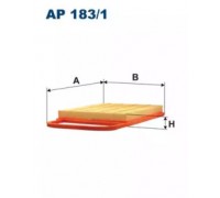 Воздушный фильтр FILTRON AP183/1 AP1831 FILTRON - купить в магазине запчастей по Украине