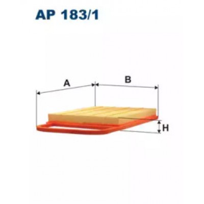 Воздушный фильтр AP1831 FILTRON - купить в магазине запчастей по Украине