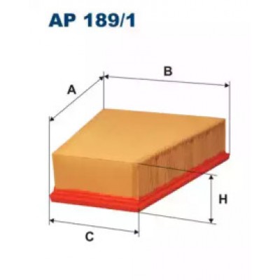 Воздушный фильтр AP1891 FILTRON - купить в магазине запчастей по Украине