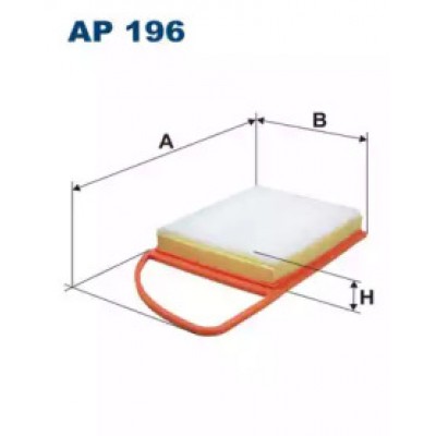 Воздушный фильтр AP196 FILTRON - купить в магазине запчастей по Украине