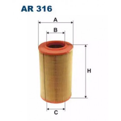 Воздушный фильтр AR316 FILTRON - купить в магазине запчастей по Украине