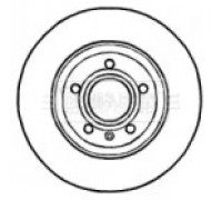 Тормозной диск BORG and BECK BBD4545 BBD4545 BORG and BECK - купить в магазине запчастей по Украине
