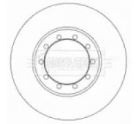Тормозной диск BORG and BECK BBD4566 BBD4566 BORG and BECK - купить в магазине запчастей по Украине