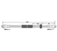 Тормозной шланг BORG and BECK BBH6711 BBH6711 BORG and BECK - купить в магазине запчастей по Украине