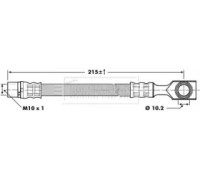 BBH6828 BORG and BECK - купить в магазине запчастей по Украине