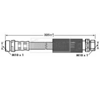 Тормозной шланг BORG and BECK BBH6967 BBH6967 BORG and BECK - купить в магазине запчастей по Украине