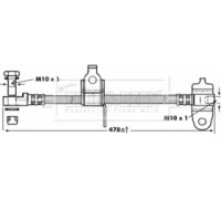 BBH6997 BORG and BECK - купить в магазине запчастей по Украине