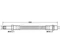 Тормозной шланг BORG and BECK BBH7494 BBH7494 BORG and BECK - купить в магазине запчастей по Украине
