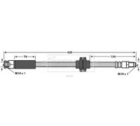 Тормозной шланг BORG and BECK BBH7571 BBH7571 BORG and BECK - купить в магазине запчастей по Украине