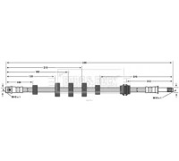 Тормозной шланг BORG and BECK BBH7572 BBH7572 BORG and BECK - купить в магазине запчастей по Украине