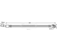 Тормозной шланг BORG and BECK BBH7613 BBH7613 BORG and BECK - купить в магазине запчастей по Украине