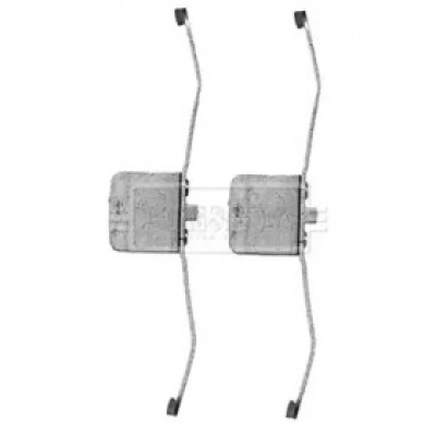 Комплектующие, колодки дискового тормоза BBK1226 BORG and BECK - купить в магазине запчастей по Украине
