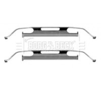 Комплектующие, колодки дискового тормоза BORG and BECK BBK1231 BBK1231 BORG and BECK - купить в магазине запчастей по Украине
