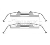 Комплектующие, колодки дискового тормоза BORG and BECK BBK1235 BBK1235 BORG and BECK - купить в магазине запчастей по Украине