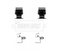 Комплектующие, колодки дискового тормоза BORG and BECK BBK1313 BBK1313 BORG and BECK - купить в магазине запчастей по Украине