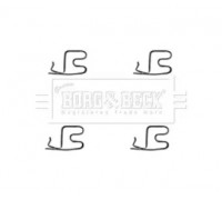 Комплектующие, колодки дискового тормоза BORG and BECK BBK1391 BBK1391 BORG and BECK - купить в магазине запчастей по Украине