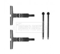Комплектующие, колодки дискового тормоза BORG and BECK BBK1558 BBK1558 BORG and BECK - купить в магазине запчастей по Украине