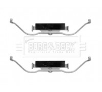 Комплектующие, колодки дискового тормоза BORG and BECK BBK1586 BBK1586 BORG and BECK - купить в магазине запчастей по Украине