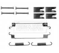 Комплектующие, колодки дискового тормоза BORG and BECK BBK6151 BBK6151 BORG and BECK - купить в магазине запчастей по Украине