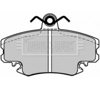 Комплект тормозных колодок, дисковый тормоз BORG and BECK BBP1386 BBP1386 BORG and BECK - купить в магазине запчастей по Украине