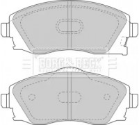Комплект тормозных колодок, дисковый тормоз BORG and BECK BBP1523 BBP1523 BORG and BECK - купить в магазине запчастей по Украине