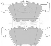 Комплект тормозных колодок, дисковый тормоз BORG and BECK BBP1590 BBP1590 BORG and BECK - купить в магазине запчастей по Украине
