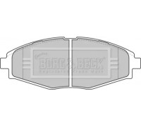 Комплект тормозных колодок, дисковый тормоз BORG and BECK BBP1649 BBP1649 BORG and BECK - купить в магазине запчастей по Украине