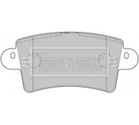 Комплект тормозных колодок, дисковый тормоз BORG and BECK BBP1773 BBP1773 BORG and BECK - купить в магазине запчастей по Украине