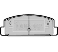 Комплект тормозных колодок, дисковый тормоз BORG and BECK BBP1816 BBP1816 BORG and BECK - купить в магазине запчастей по Украине