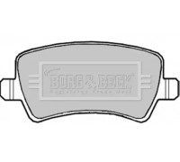 Комплект тормозных колодок, дисковый тормоз BORG and BECK BBP1982 BBP1982 BORG and BECK - купить в магазине запчастей по Украине