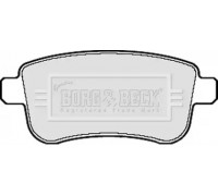 Комплект тормозных колодок, дисковый тормоз BORG and BECK BBP2124 BBP2124 BORG and BECK - купить в магазине запчастей по Украине